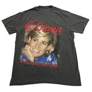 Moby Thrift The Diana Tee in Charcoal